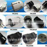 YK233FMHot Sale3 Pins European Style Plug and Socket thumbnail-2