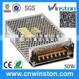 T-50D 50W 24V 1A economic hot selling din rail power supply 24v