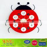 Beautiful animal cartoon acrylic wall clock