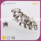 E74860K03 New Fashion Tanzanite Small Earrings Top Woven Thread Silver Handmade Earring thumbnail-1