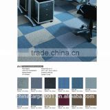 Hot Slae 50cm * 50cm PP material PVC backing Floor Carpet Tiles for office (BA1 series)