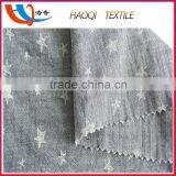 Fashion Dress for Women Stars Pattern Yarn Dyed Printed Cotton Fabric