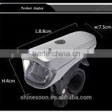 Novelty Plastic Round Mini Led Blinking Bicycle Head Light thumbnail-1