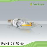 Colasmart CS-C35L High Quality 4w Led Filament Candle Lamp