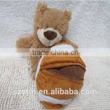 New Design Magnetic Balls Teddy Bear in Football thumbnail-1