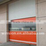 Industrial roll up door automatic control
