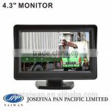 tft monitor 4.3"car monitor,4.3"rear view monitor,4.3"car lcd monitor,4.3"car backup monitor,4.3"dashboard monitor