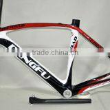 China factory manufacturer super light 700C carbon frame road bicycle,carbon bike frameset