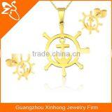 Women Jewelry Set In Latest Design With Different Colors Dolphins Stainless Steel Necklace And Jewelry Sets thumbnail-6