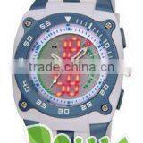 Colorful Fashion Trendy Silicone Sport Watch for Gift thumbnail-1