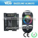 Manufacture in China Factory RGB Touch Screen Dimmable LED RGB Remote Wireless RF Controller thumbnail-1