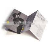 Unique Brochure Printing Pamphlet Paper Printing Accordion Fold Brochure Printing
