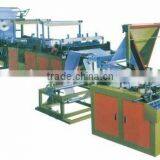 Ribbon-through Continuous-rolled Bag Making Machine