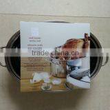 Stainless Steel Oval Roaster With Rack for Easter Day thumbnail-3