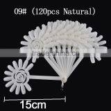 120 Color Chart Nail Polish Display Color Chart False Palette Practice Clear/White thumbnail-1