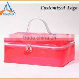 Fashionable Clear Pvc Plastic Cosmetic Bag With the Zipper