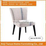 TB-7470, ,Linen Coverd Chair for Child&party With a Strip on the Back thumbnail-1