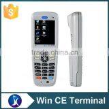 Wireless Data Terminal Mobile Wifi Wince handheld barcode reader scanner with printer