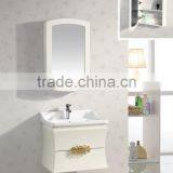 New Design Cream Wall Mounted PVC Vanity thumbnail-2
