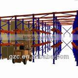 Warehouse Cold Storage High Density Steel Drive-in Pallet Racking