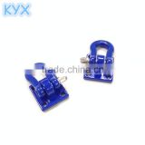 billet machined tow shackle for model 1/10 rc car tools accessories blue
