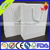 Customized New Design White Paper Bag Wholesales