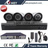 HOT Security System IR 1MP Bullet POE IP Camera 4ch POE CCTV NVR Kit
