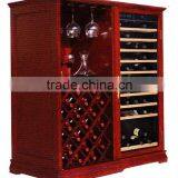 New Design 18 Bottles Oak Wooden Barrel Wine Cooler thumbnail-5