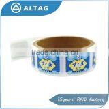 Easy Breakable Paper Anti Counterfeiting RFID Tag for Bottle Cap