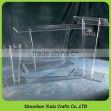 Clear Acrylic Tabletop Podium Stand Plexiglass Lectern