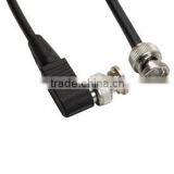RG174/U BNC Plug Coaxial Cable Assemblies - 50 Ohm Transmission Lines With Two Right Angle BNC Connectors thumbnail-3