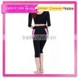 new tall waist elastic wicking speed dry running Yoga suit