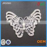 Hot Sale Cheap Crystal Applique for Wedding Rhinestone Applique thumbnail-2