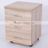 Europe Modern Style Cheap Particleboard Chest of Drawers With White Oak Looking