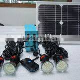 Solar Home Kit (7-8 Hours Ligthing Time,light 4pcs LED and Charge Mobile)