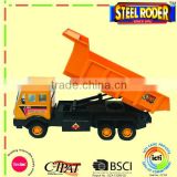 big size steel plastic yellow super dump truck construction toy vehicle