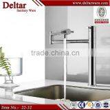 Luxury Stainless Steel Brushed Water Tap, Kitchen Sink Water Faucet, New Design Widespread Tap Mixer thumbnail-1