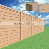 Cheap Price Bamboo Plastic Composite WPC Exterior Yard Fencing
