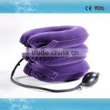 Comfortable Full Flannel Travel Neck Pillow Cervical Collar Portable Inflatable Cervical Traction Apparatus thumbnail-5