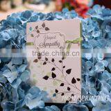 Fresh Painted Sympathy Greeting Card Handmade Decoration Greeting Card