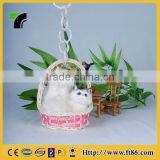 Plush Stuffed Real Looking Toy Animal Cats, Plush Toy White Cat Animated thumbnail-2