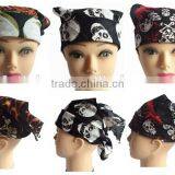 Hot 100% Cotton 22x22" Double Sided Printing Head Wrap Scarf Wristband Bandanas thumbnail-2