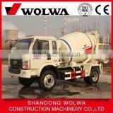 Mobile Truck Mixer With 2 Cubic Meter Mixed Volume thumbnail-2