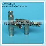 1/4" (6.35mm)High Pressure (1500psi) T Slip Lock Fittings Connect thumbnail-1