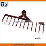 Garden Grass Leaf Rake With Teeth R103 thumbnail-1