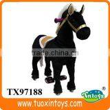 Plush Horse Ride-on, Electric Battery Operated Ride on Horse Toy thumbnail-2