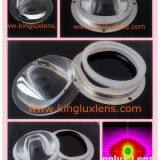 150*130 Degree Wide Beam Optical Led Glass Lens 92mm Cxb3590 for Led Tunnel Lights thumbnail-3