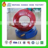 High Quality PVC Clear Braid Hose ,felxible hose,blue and red air hose