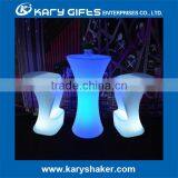 Illuminated Bar/Nightclub/KTV LED Plastic Furniture High Bar Sitting, Bar Chair thumbnail-2