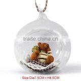 2016 Cheap Christmas Hanging Glass Ornaments thumbnail-4
